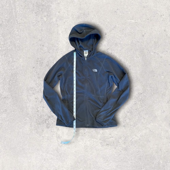 ⬇️ The North Face Black Hooded Mason Fleece Women's, size S - Picture 6 of 8